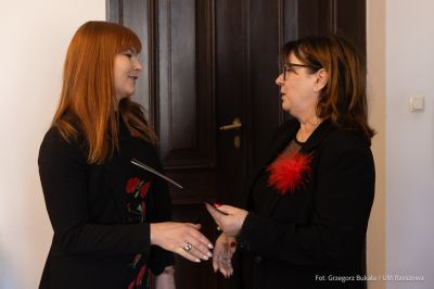 zdjjęcie z uroczystego wręczenia Stypendiów Twórczych dla rzeszowskich stypendystów, fot. Grzegorz Bukała, Urząd Miasta Rzeszowa